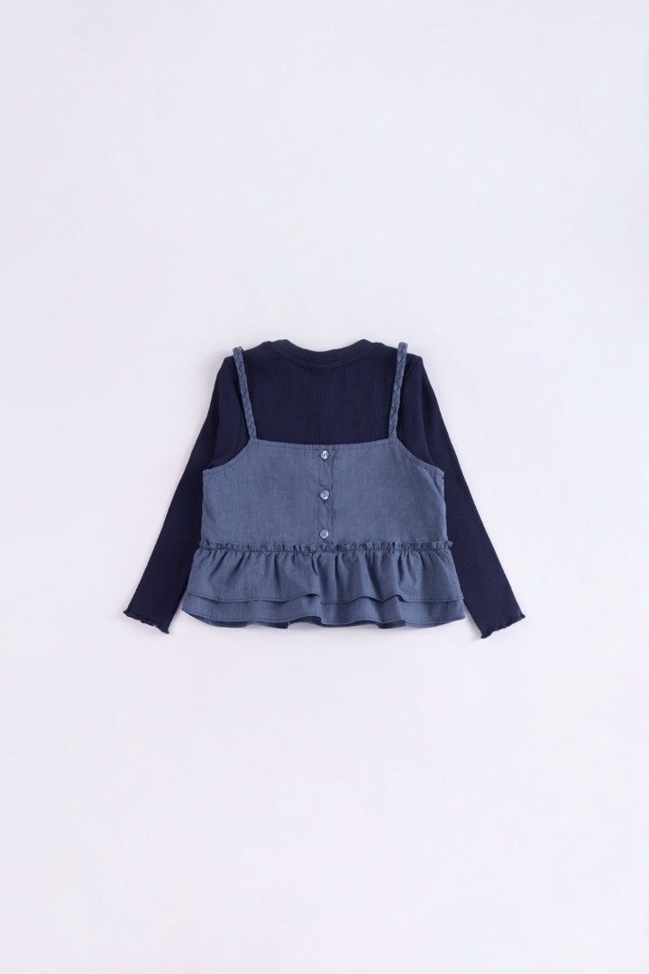 2-Piece Strappy Top with T-shirt 