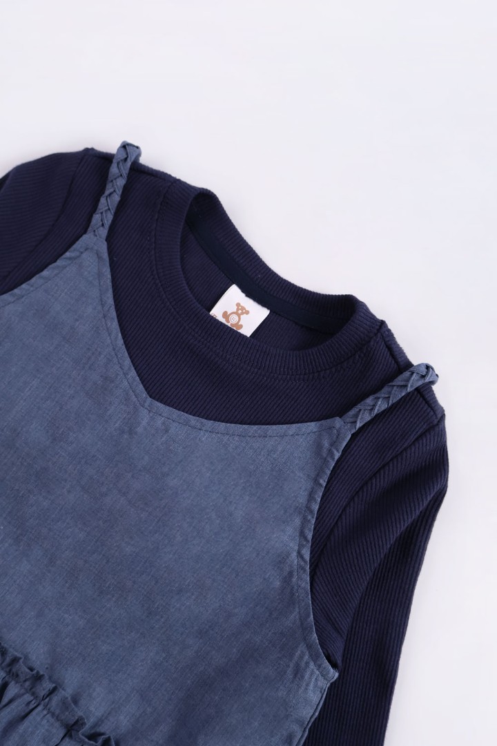 2-Piece Strappy Top with T-shirt 