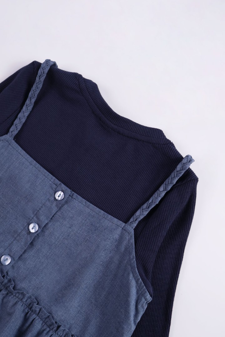 2-Piece Strappy Top with T-shirt 