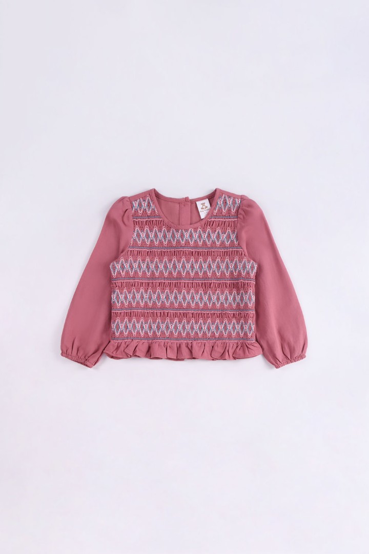 Smocked Blouse