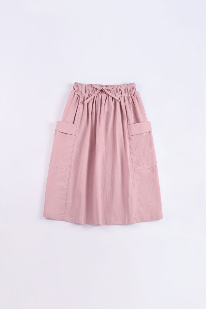 Over-knee Cargo Skirt