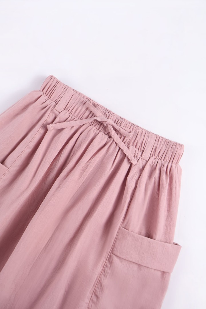 Over-knee Cargo Skirt