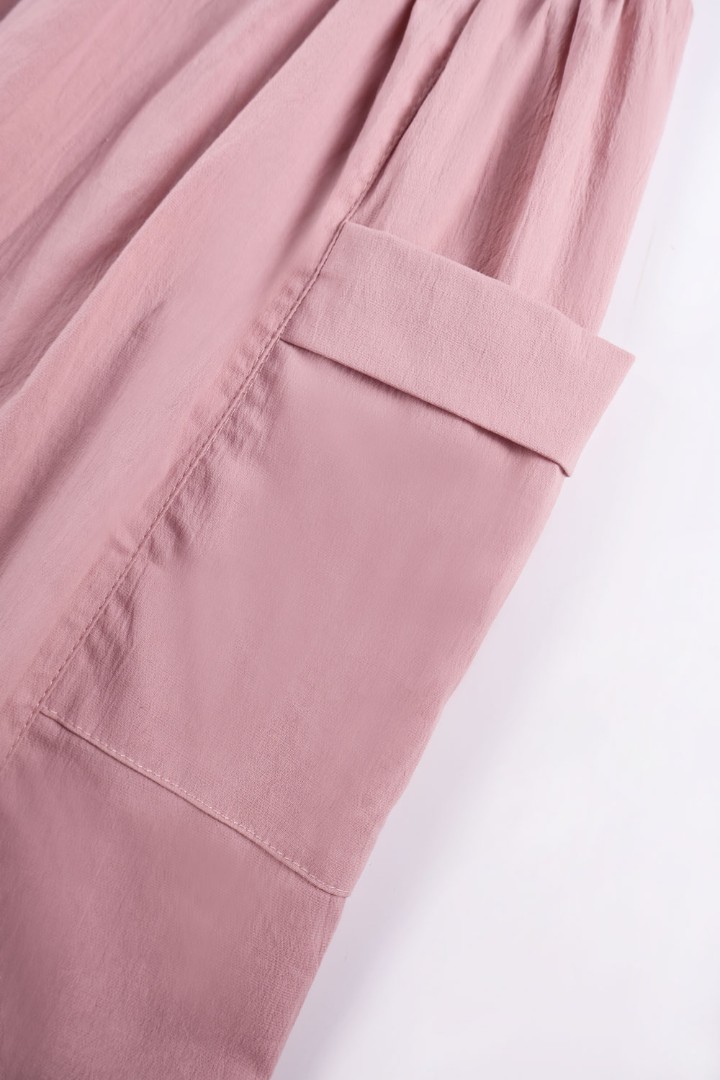 Over-knee Cargo Skirt