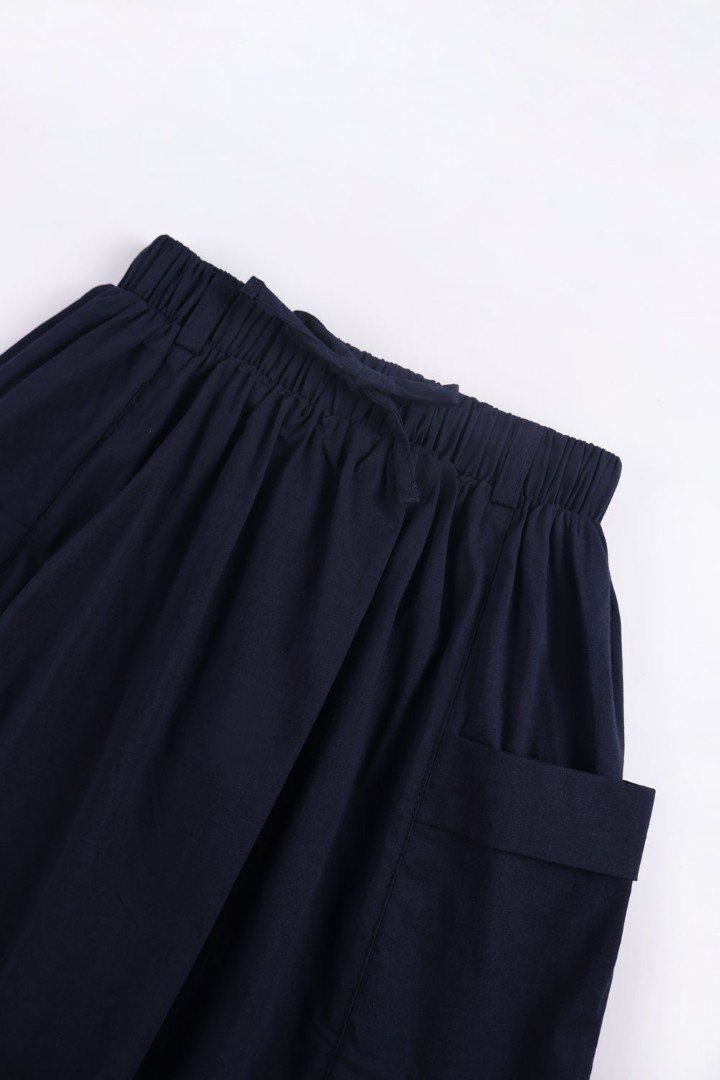 Over-knee Cargo Skirt