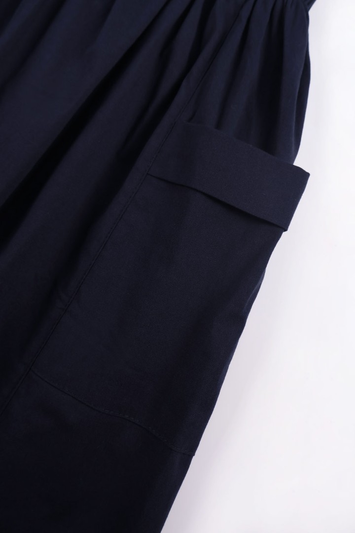 Over-knee Cargo Skirt