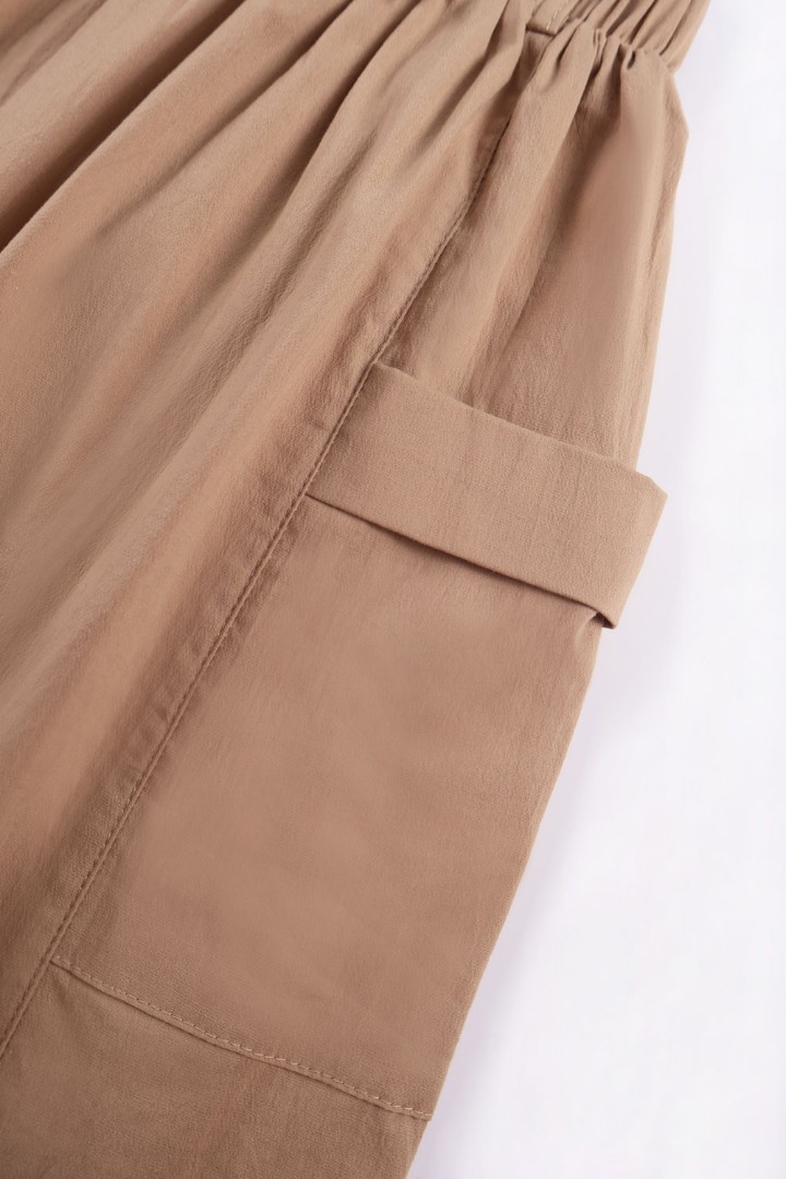 Over-knee Cargo Skirt
