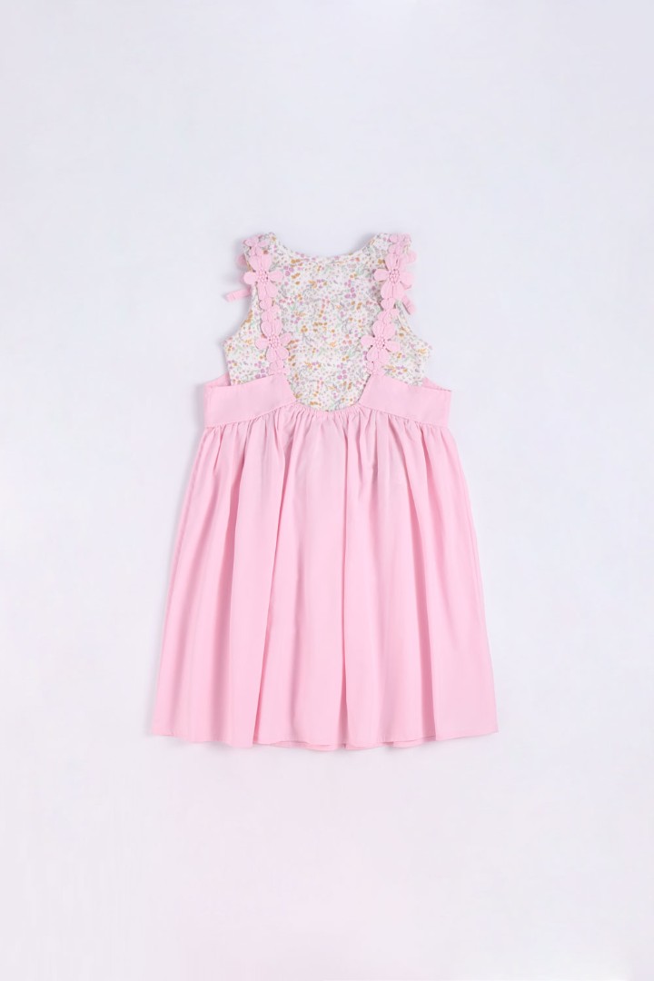 Dungaree Dress with T-shirt