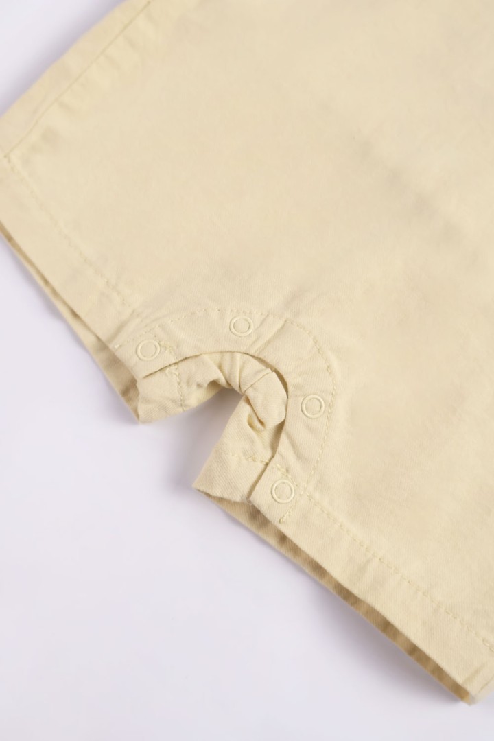 Embroidered Dungaree Set