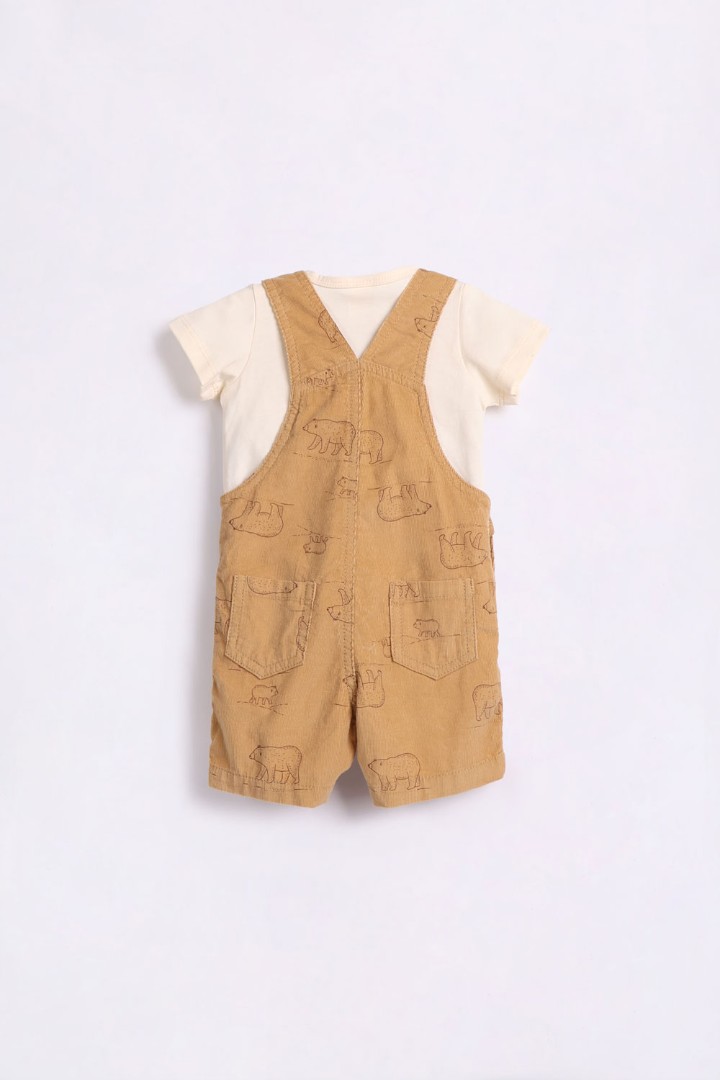 Dungaree with T-Shirt