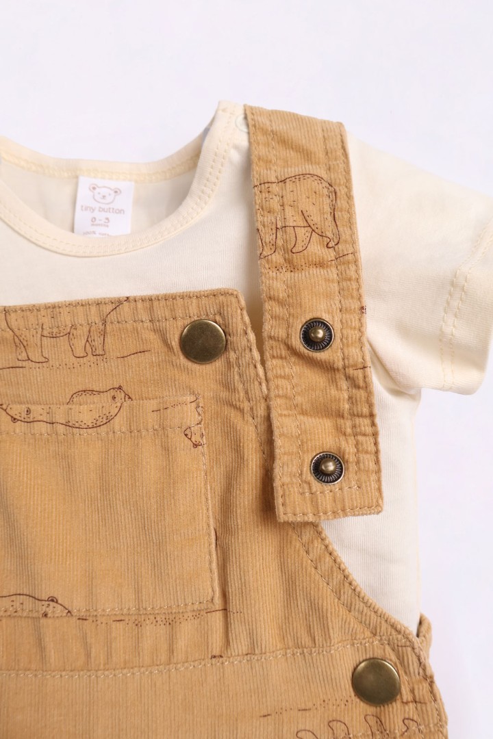 Dungaree with T-Shirt