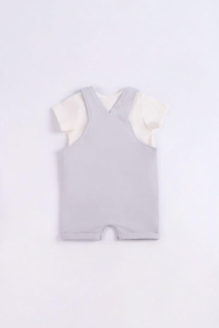 Embroidered Dungaree 