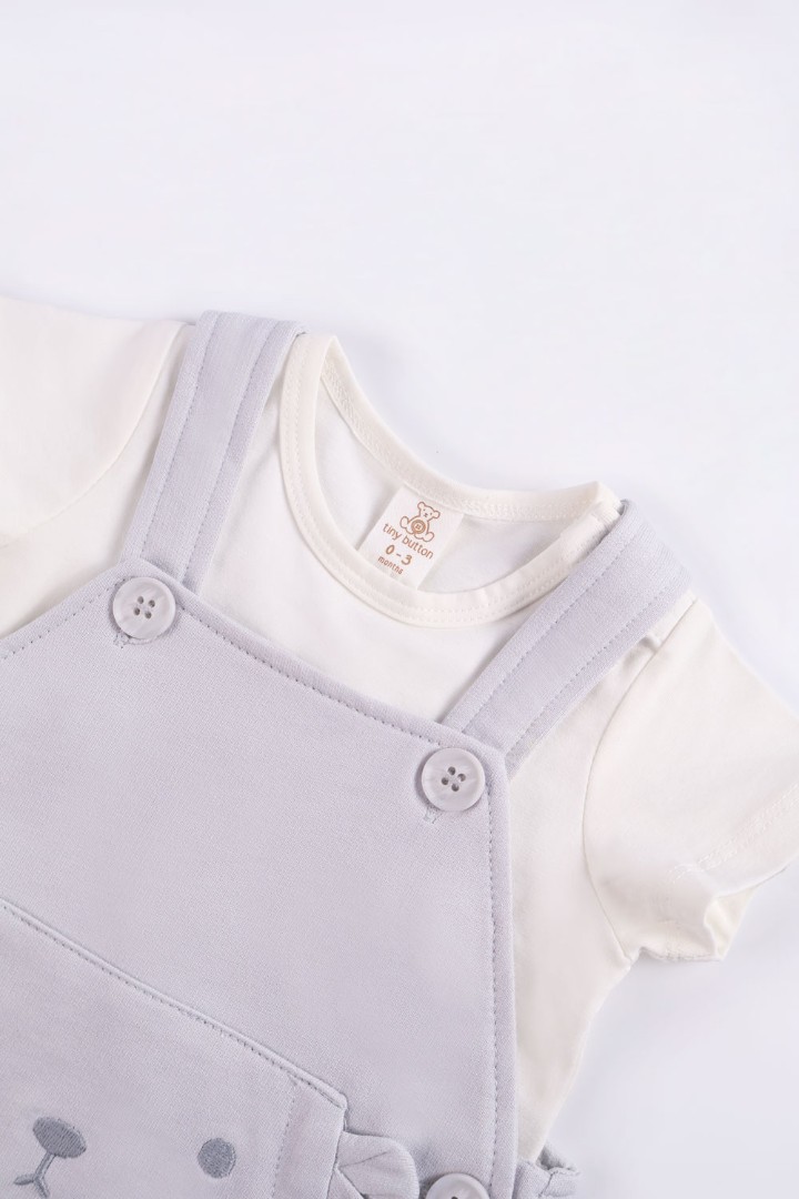 Embroidered Dungaree 