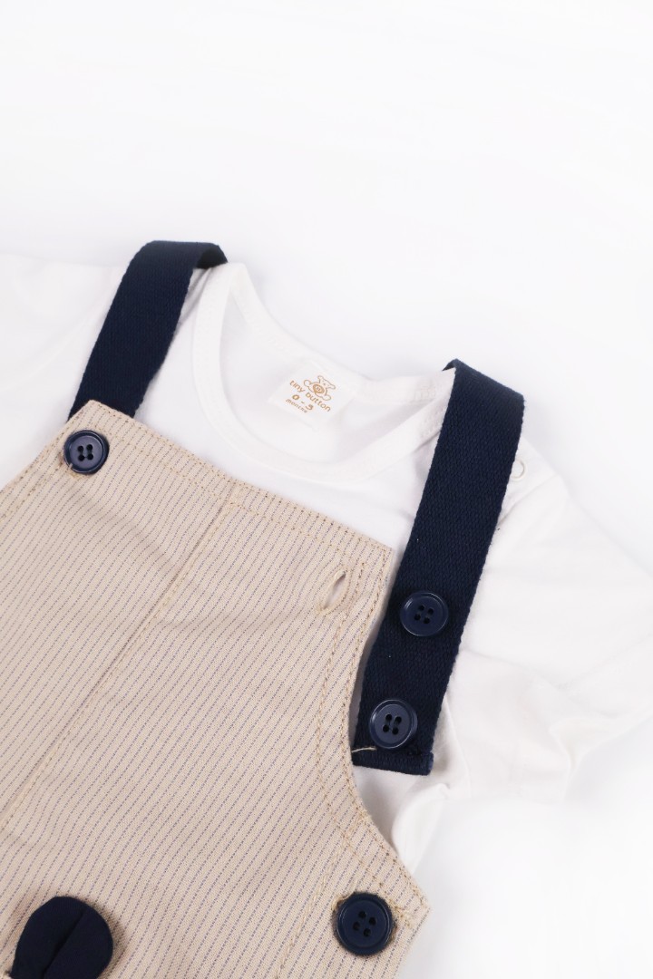 Dungaree with Embroidery