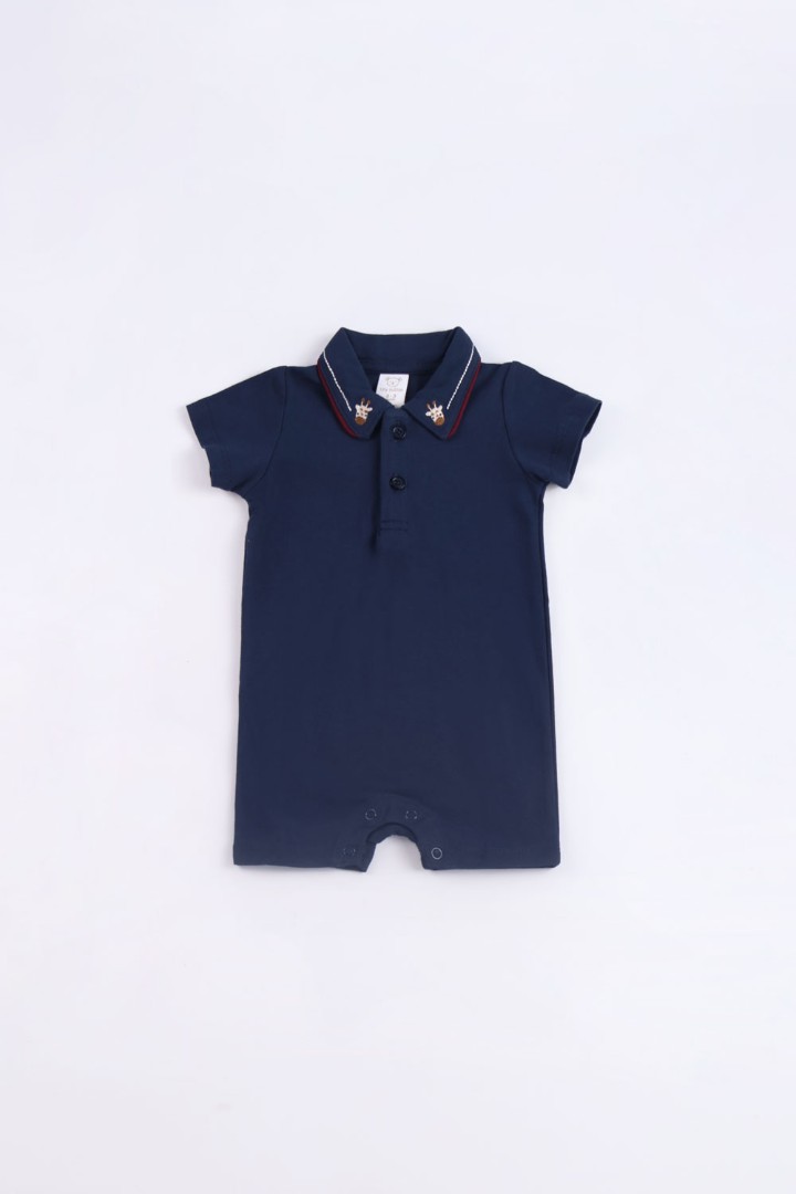 Embriodered  Romper