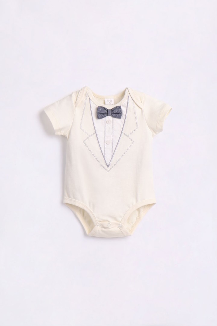Romper with Bow-Tie