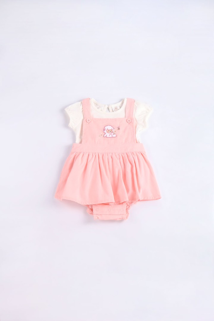Embriodered  Dungaree