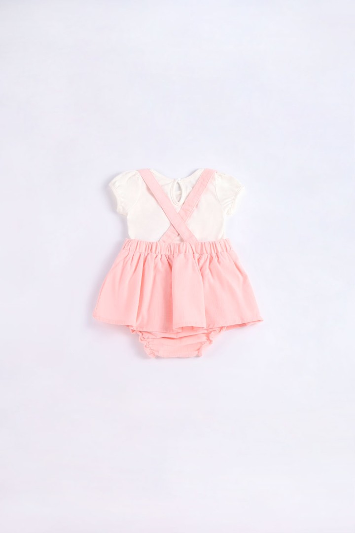 Embriodered  Dungaree