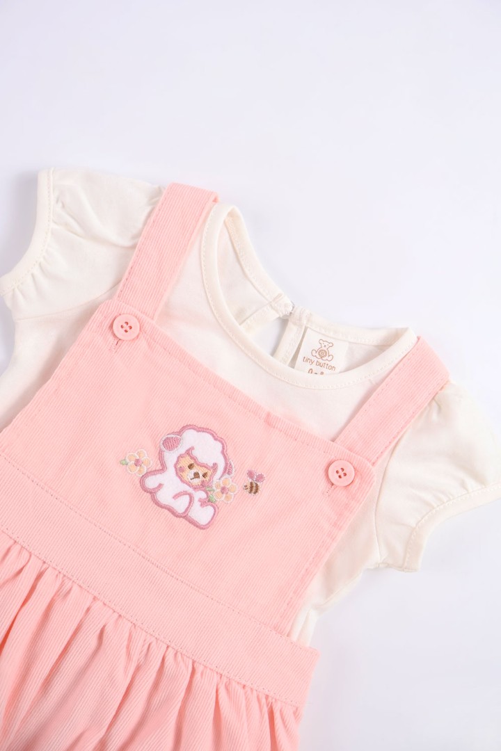 Embriodered  Dungaree