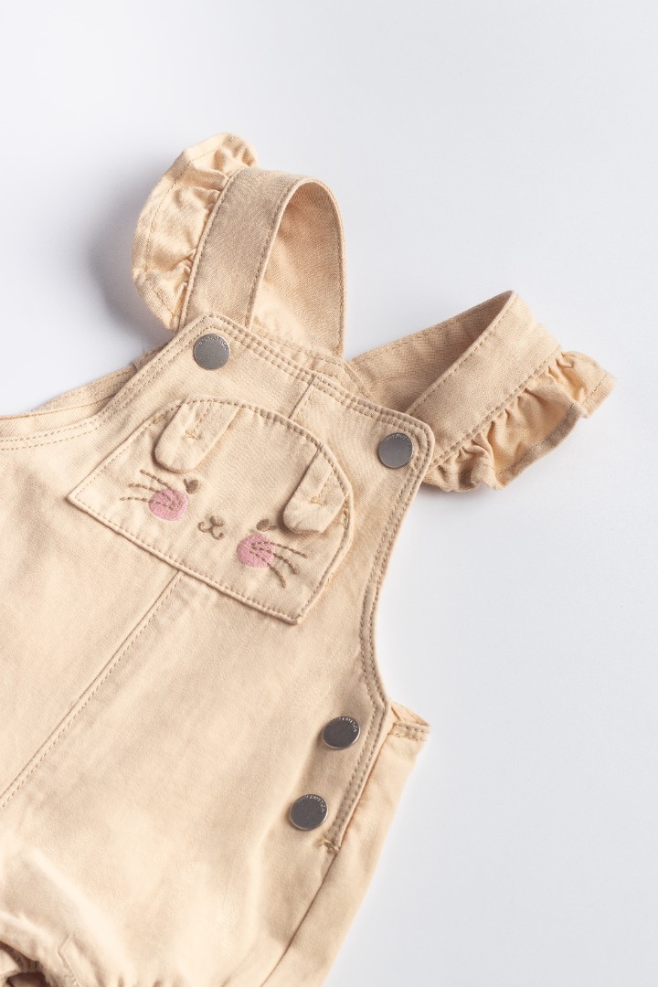 Dungaree with Embroidery