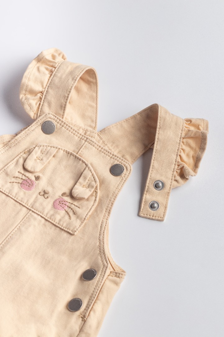 Dungaree with Embroidery