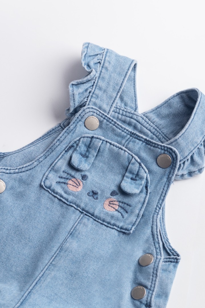 Dungaree with Embroidery