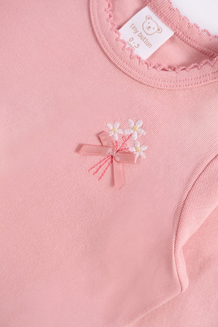 Embroidered Romper