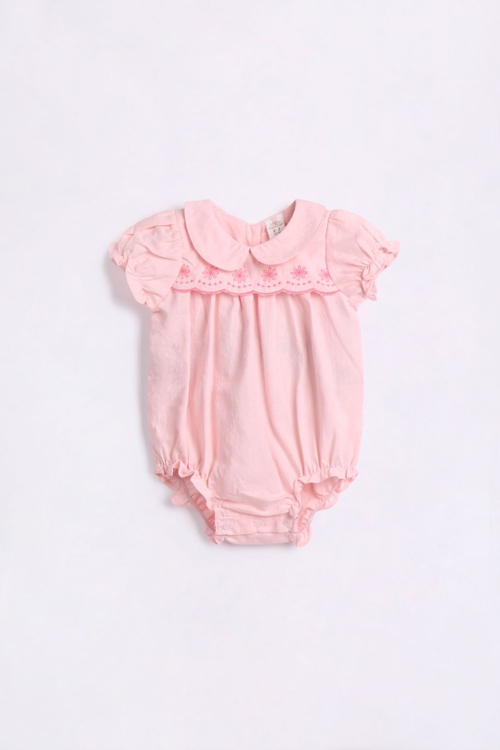 Embroidered Romper