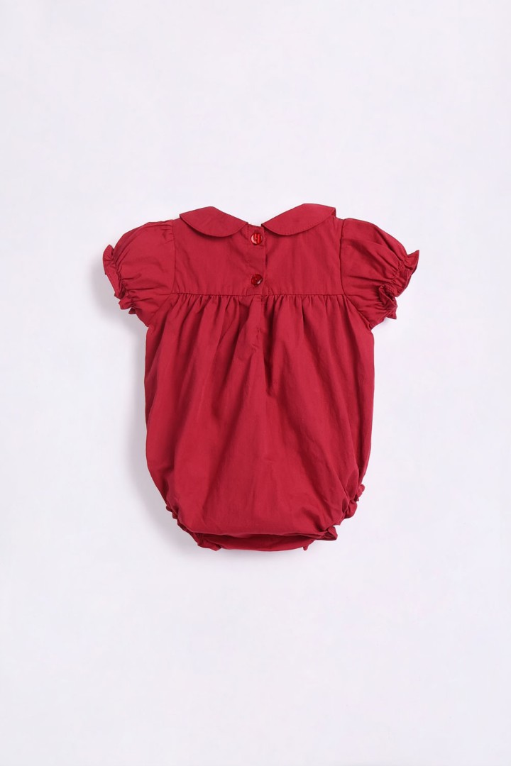 Embroidered Romper