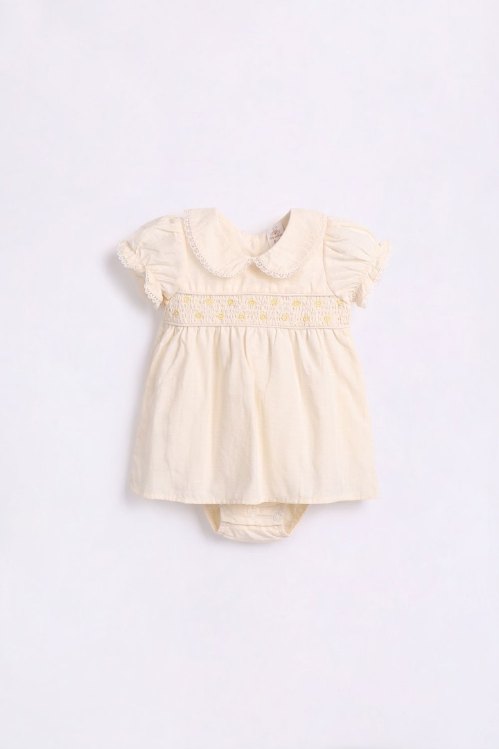 Embroidered Romper