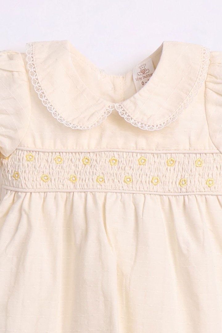 Embroidered Romper