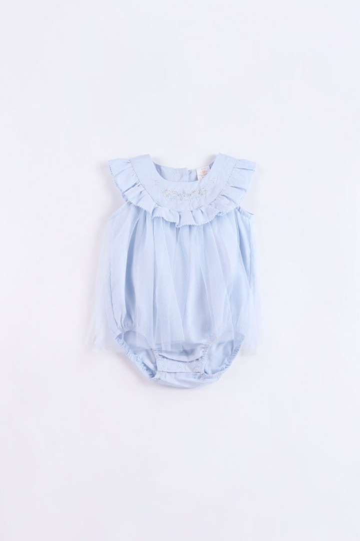 Embriodered  Romper