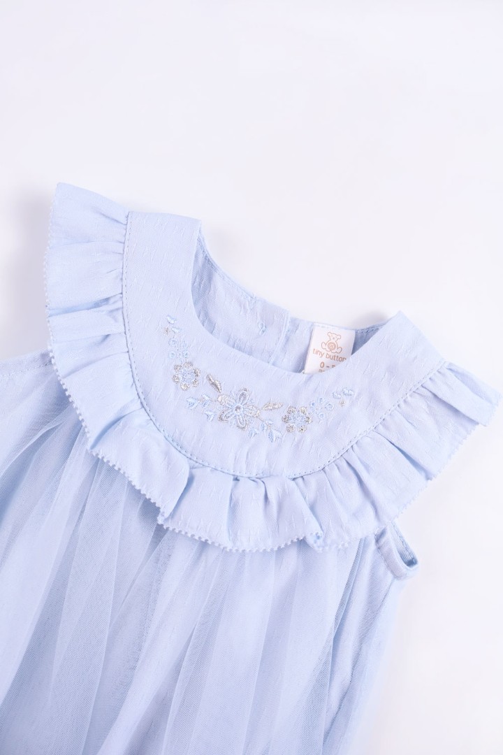 Embriodered  Romper