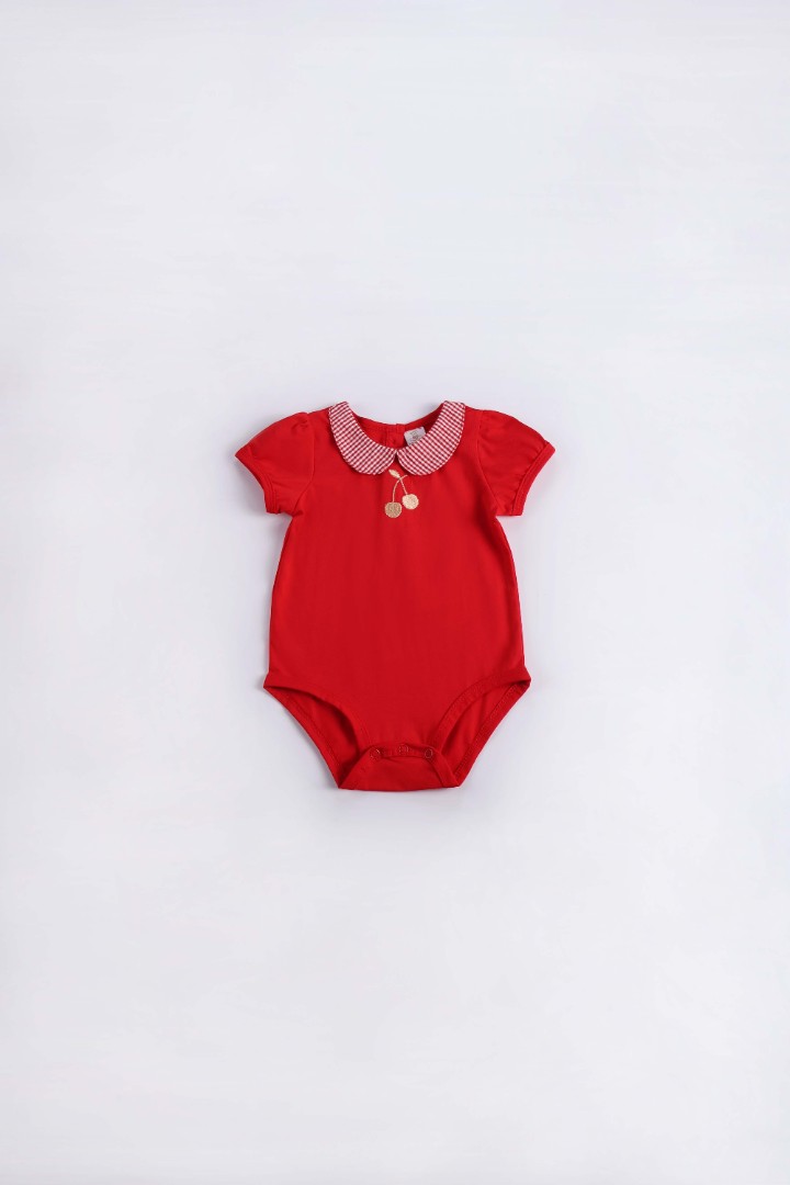 Embriodered  Romper