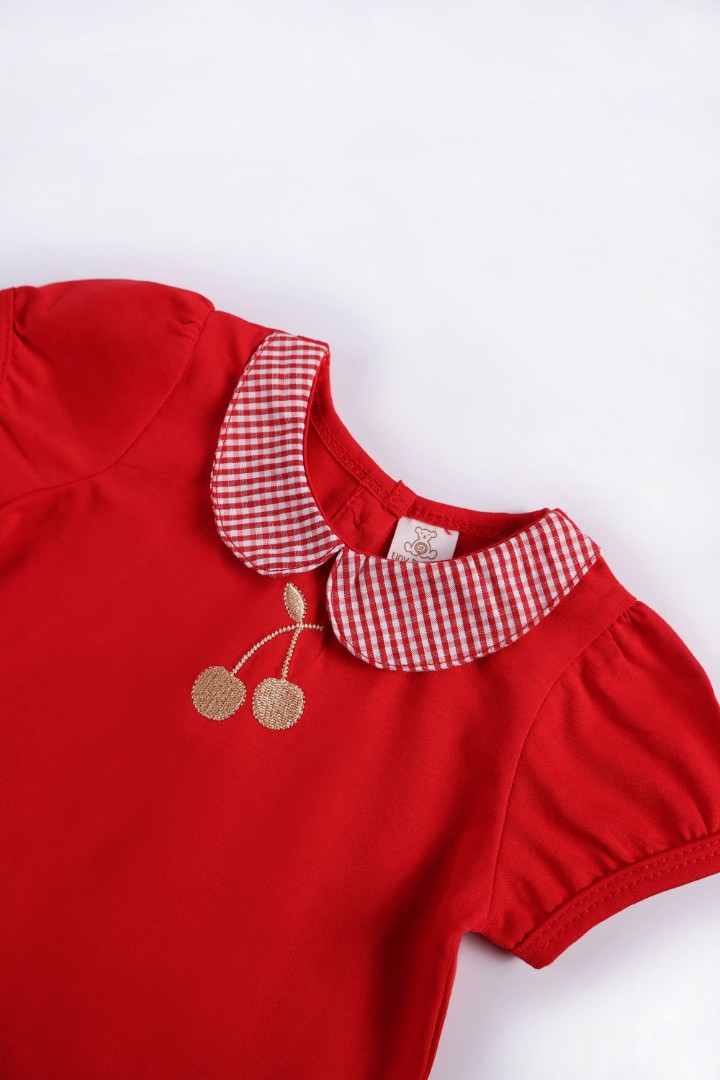 Embriodered  Romper