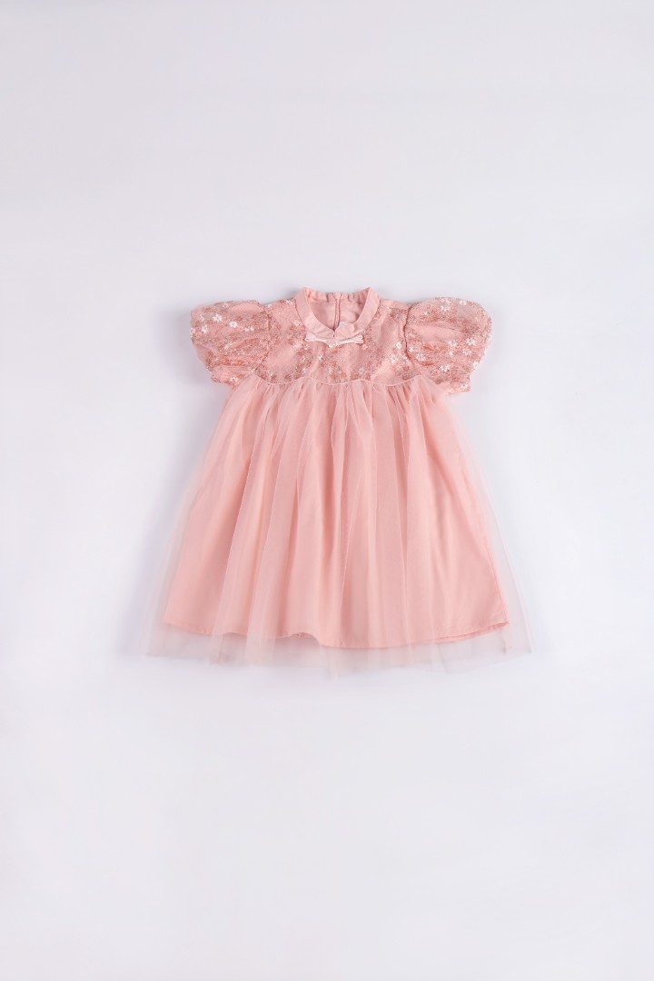 Tulle Qipao Dress