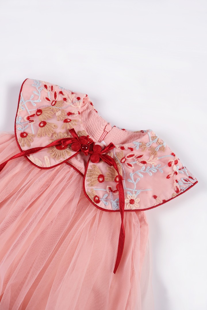 Embroidered Qipao Dress