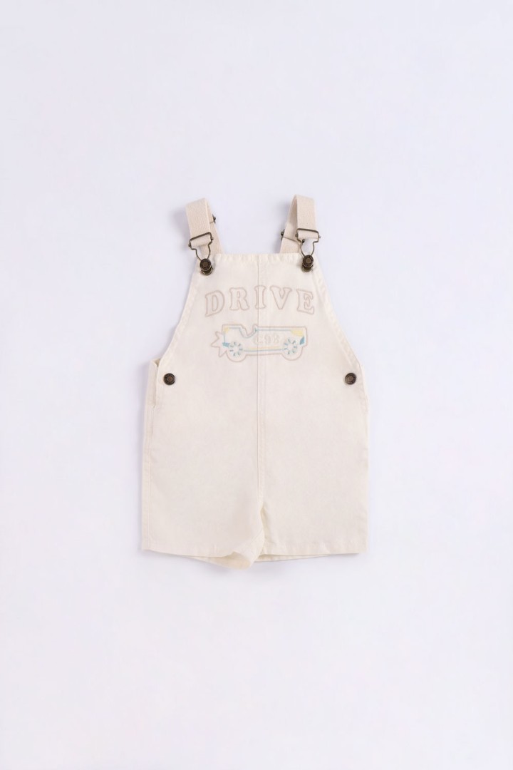 Embroidered Dungaree