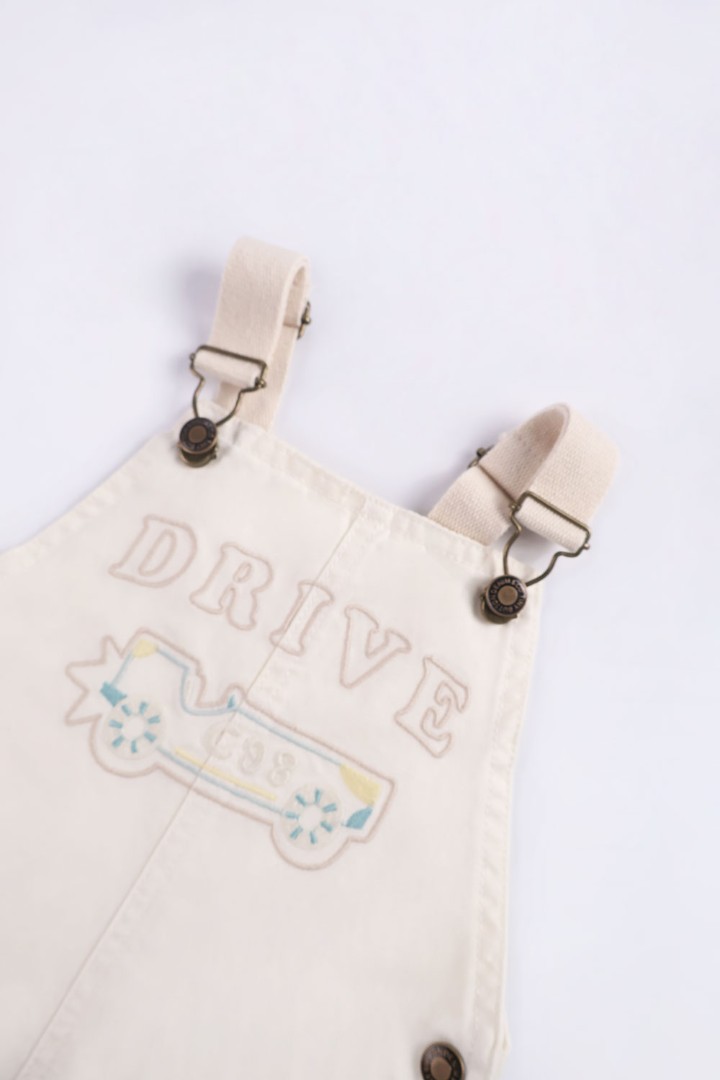 Embroidered Dungaree