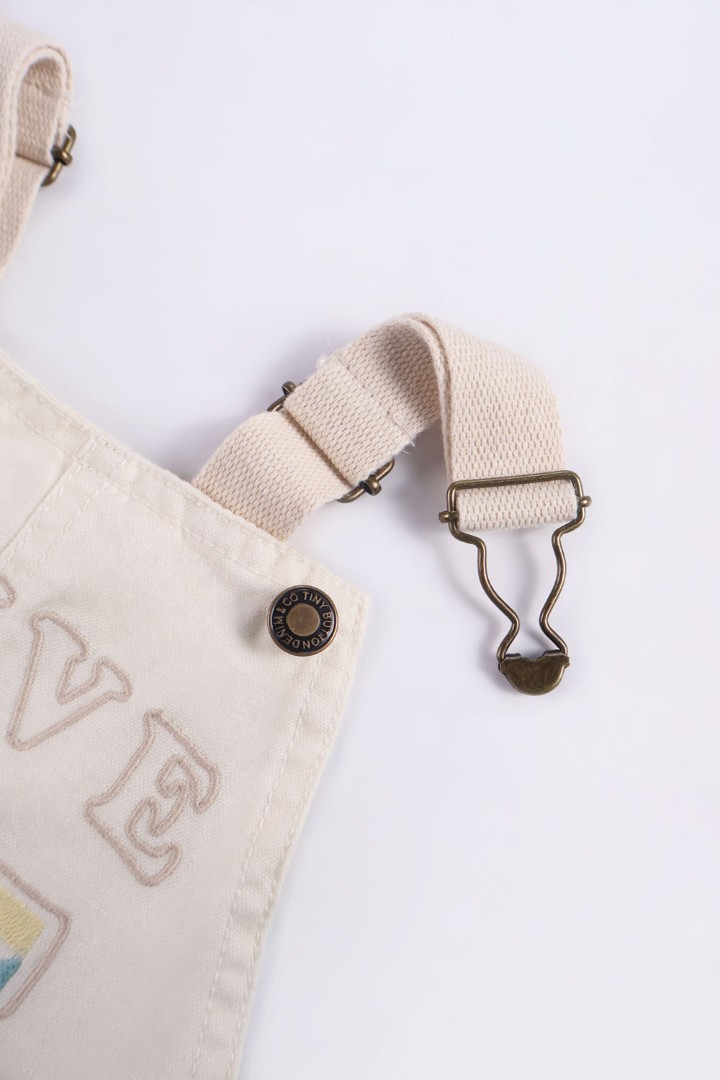 Embroidered Dungaree
