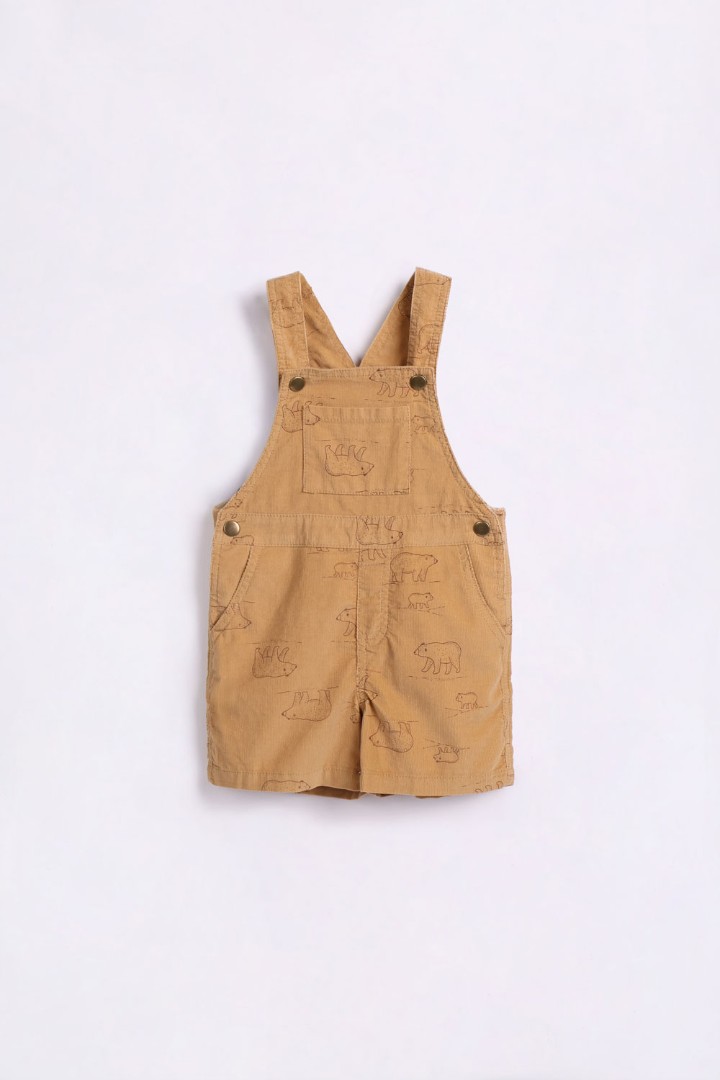 Graphic Print Dungaree