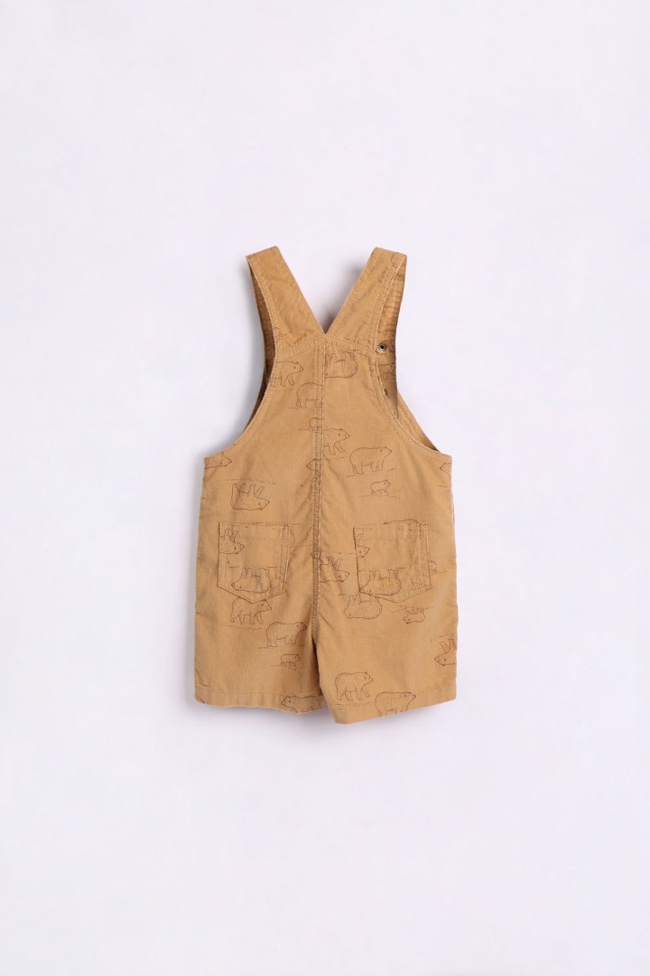 Graphic Print Dungaree