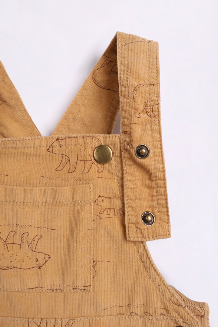 Graphic Print Dungaree
