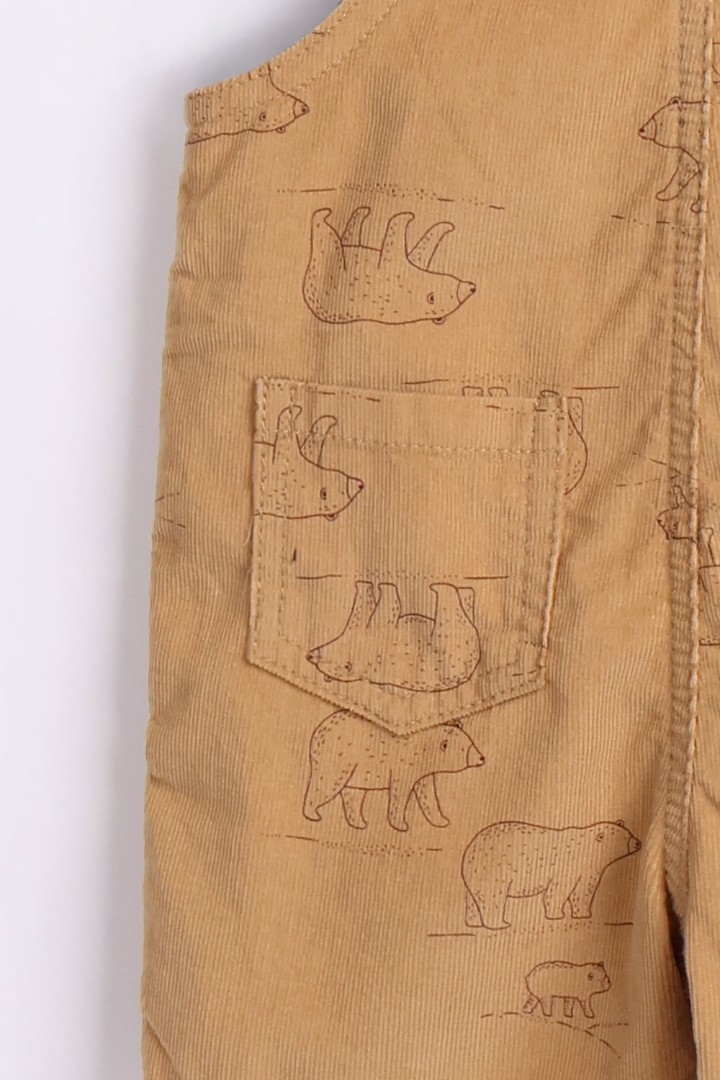 Graphic Print Dungaree