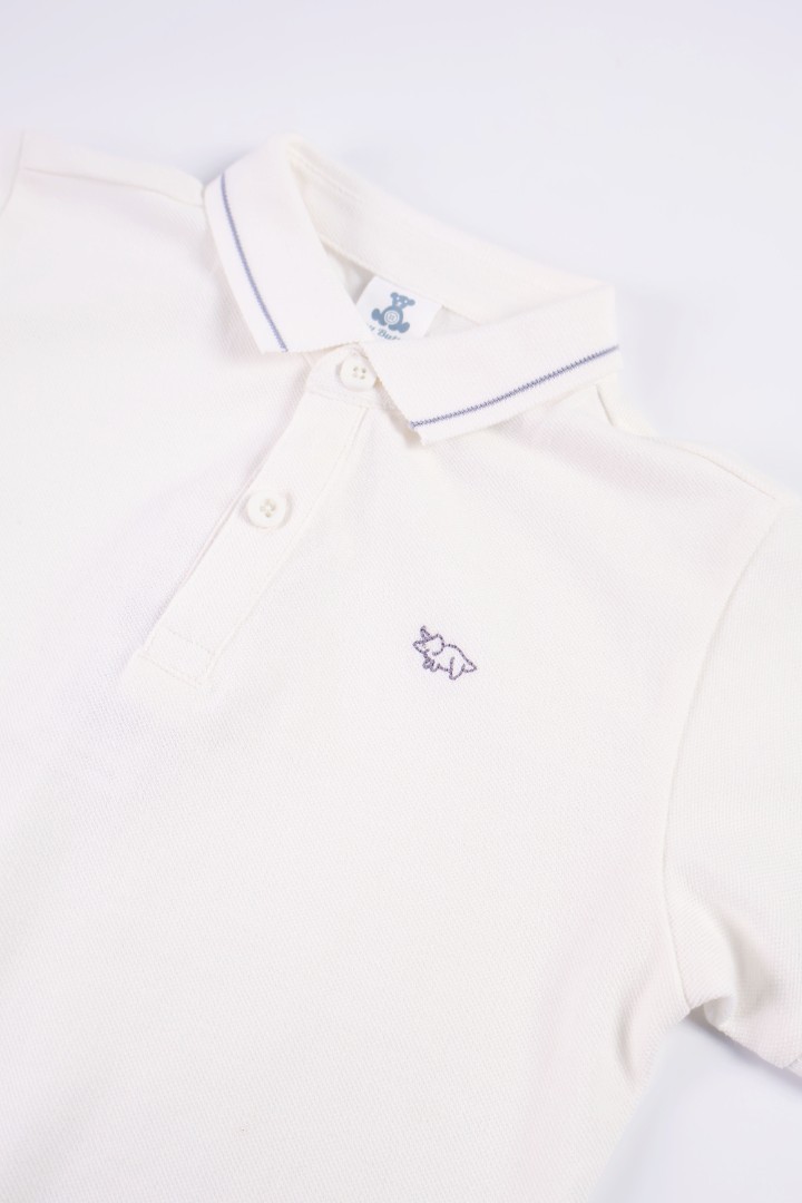 Polo Shirt with Embroidery