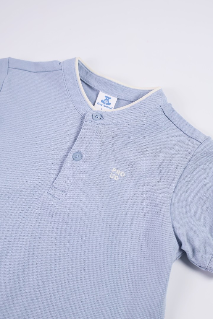 Polo Shirt with Embroidery