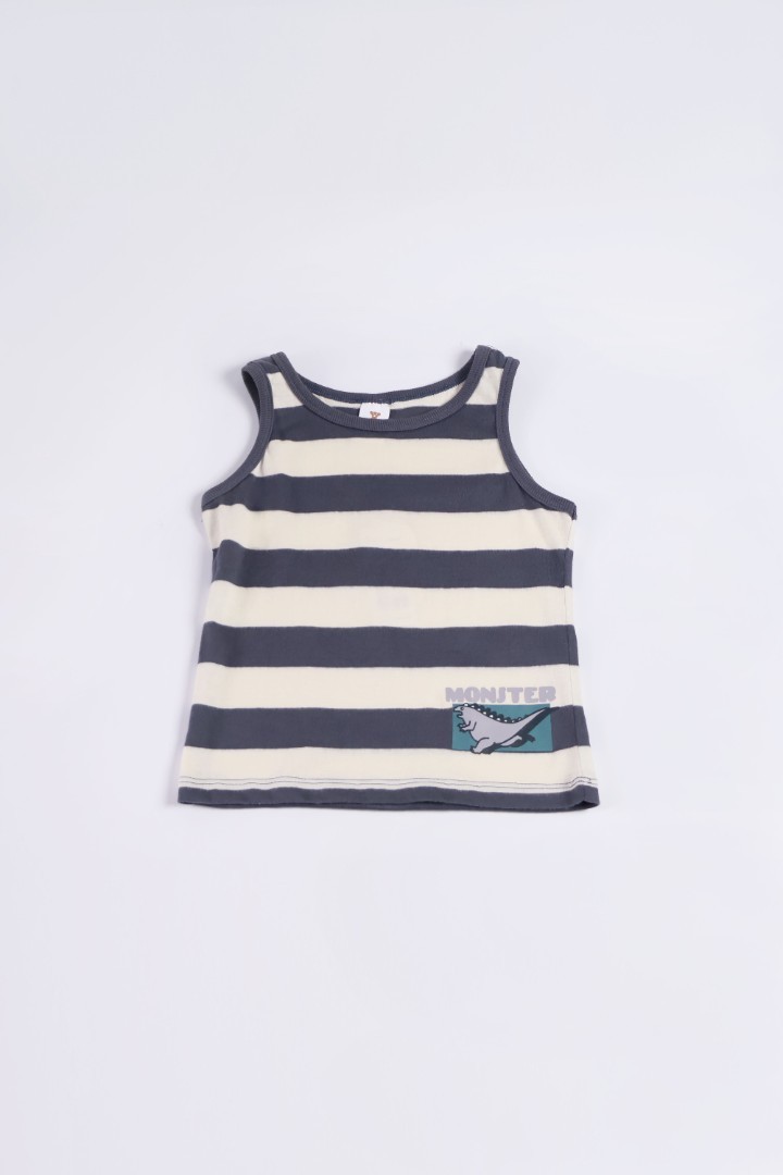 Graphic Vest Top