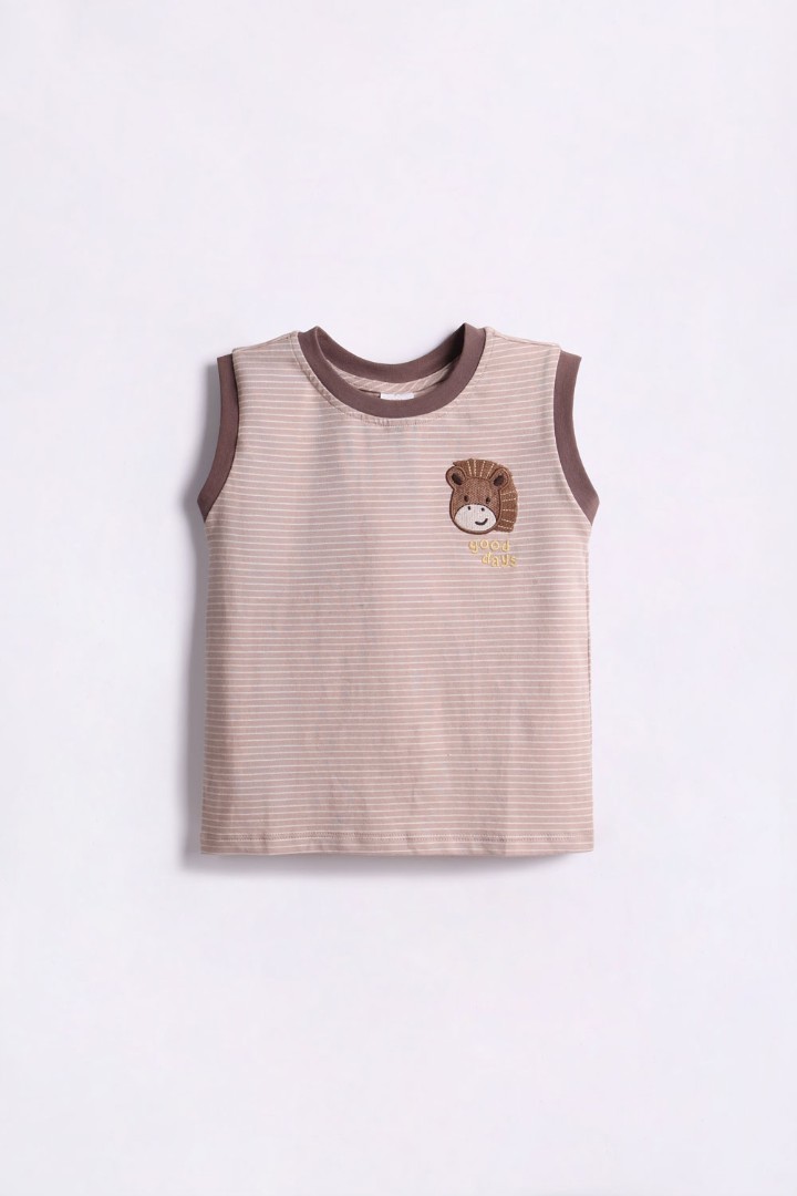 Embroidered Tank Top