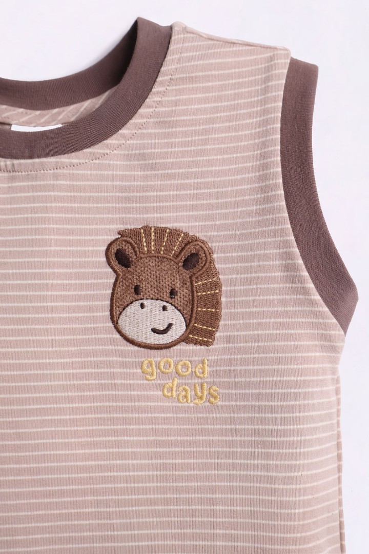 Embroidered Tank Top