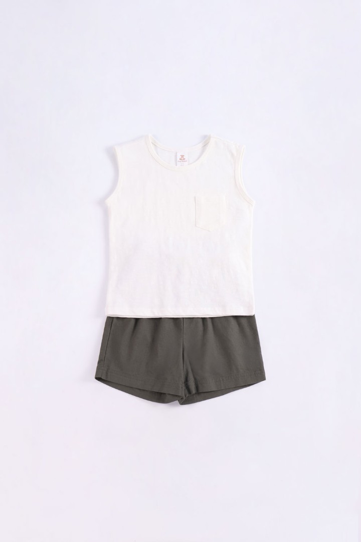 Tank Top with Short Suit Set