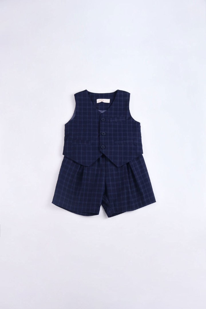 Waistcoat Suit Set